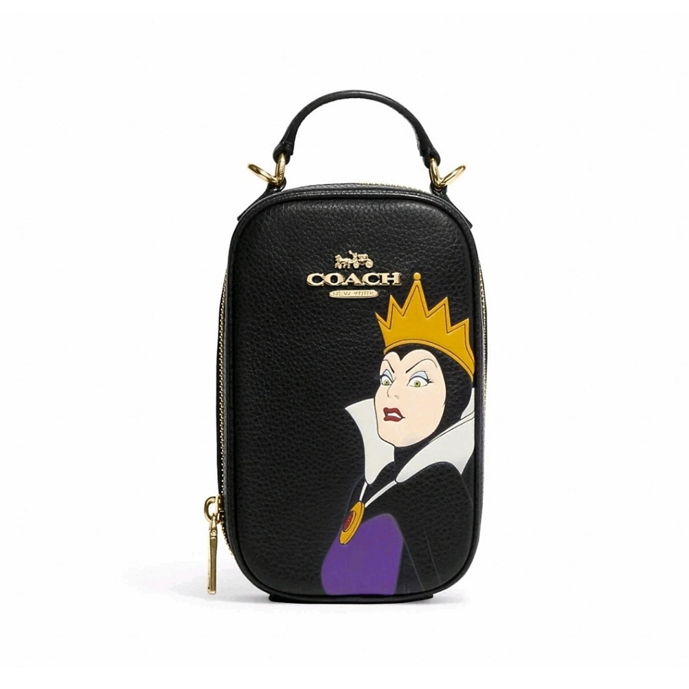 Coach Disney X Coach Eva With Evil Queen Motif Phone Crossbody